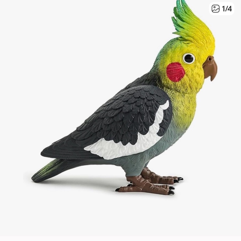 JW PEI Women's Gray Cockatiel Clutch Bag